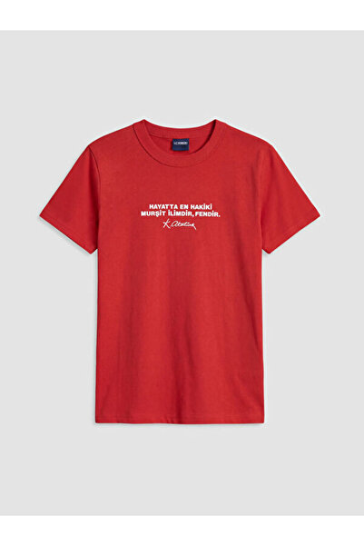 LC Waikiki I Ataturk Signature Printed Boys' T-Shirt from Freezen Store