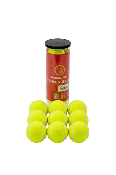 Generic Brand Durable Tennis Ball Set of 9 High and Stable Bounce - Lisinya