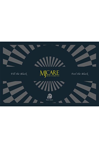 Mijin Лист маска за лице с активен въглен 25 мл от MJCare