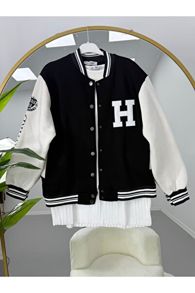 YILMAZBARMAZ H Printed College Jacket