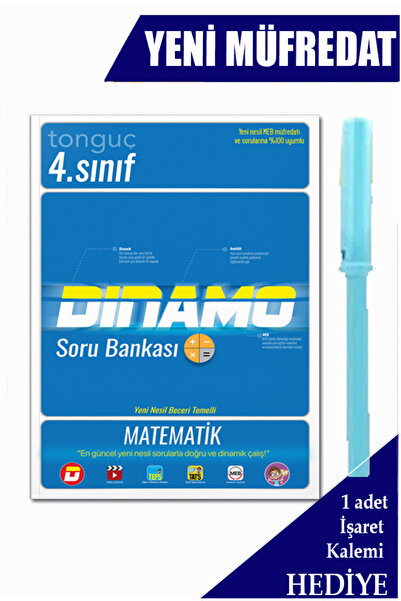 Tonguç Yayınları Tonguç 4. Sınıf Matematik Dinamo Soru Bankası