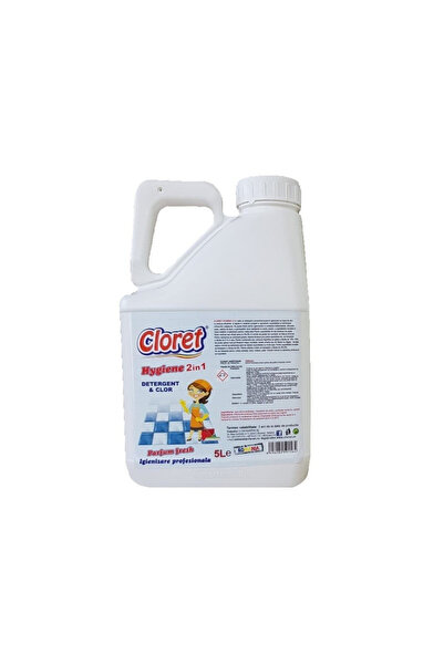 Cloret Detergent igienizant cu clor pentru suprafețe, parfum proaspăt, 5L