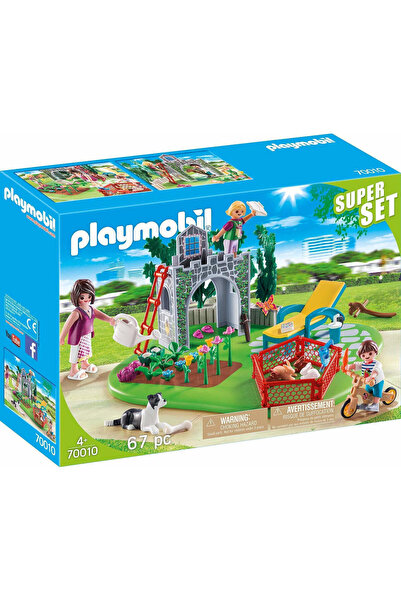Playmobil Σούπερ Σετ Οικογενειακός Κήπος
