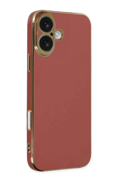 New Face Ilkeshop New iPhone 16 Case Volet Silicone (204431) - Red
