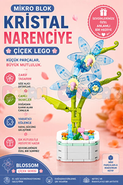 Doğan Oyuncak Dünyası Mikro Blok Kristal Narenciye Çiçek Lego - Lego Setleri ...