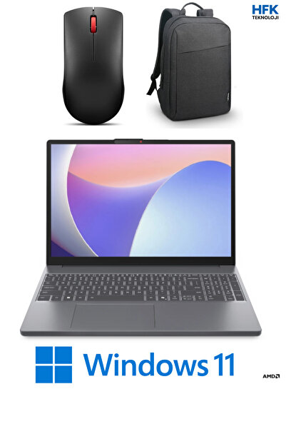 LENOVO Ideapad Slim 3 AMD Ryzen 7 7735HS 16GB 512GB SSD 15.3" IPS WİNDOWS 11 ...