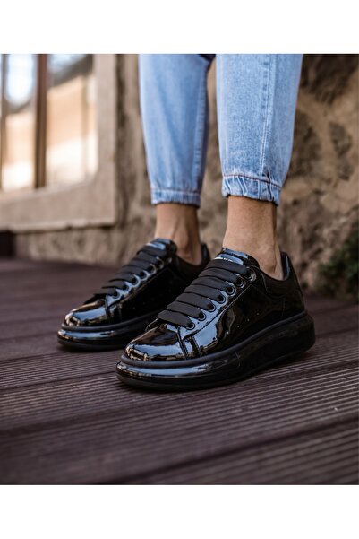 EXCLUSIVE STYLE Adidasi ALX - Negru Lucios