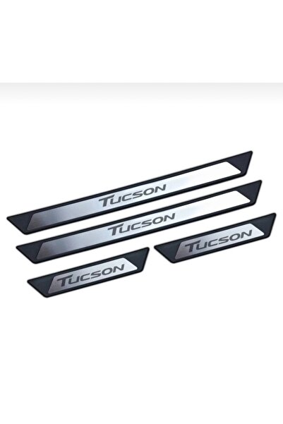 CarEste Hyundai Tucson 2014-2019 Uyumlu Style Krom Kapı Eşiği 4 Parça