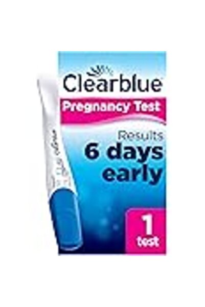 clear blue Clearblue Pregnancy Test, Rapid Detection, Result in 1 Minute, 1 Test Pack, Easy At Home Pregnancy Test