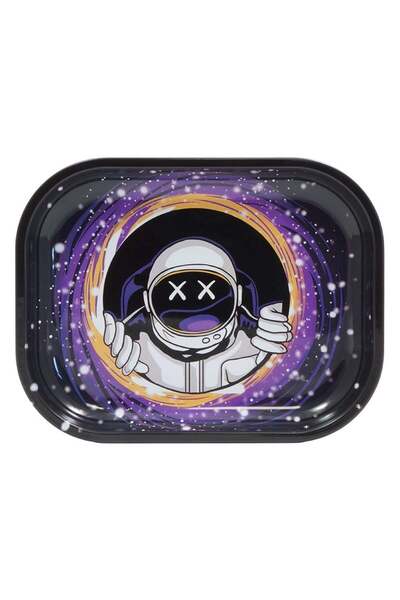 Grow Wizard Küçük Metal Tepsi Astronot