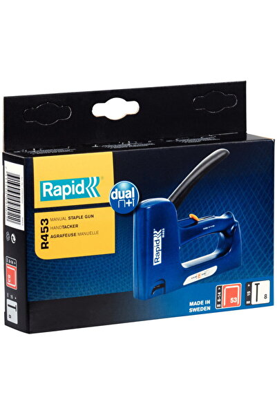 Rapid 20009502, capsator dual R453E, ptr capse nr. 53 si cuie nr. 8, 2 in 1 p...