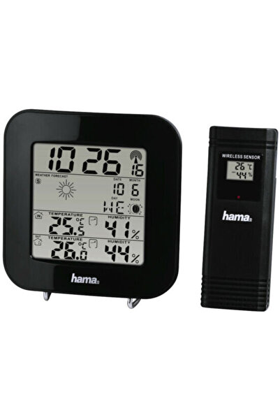 Hama Stație meteo EWS-200 neagră