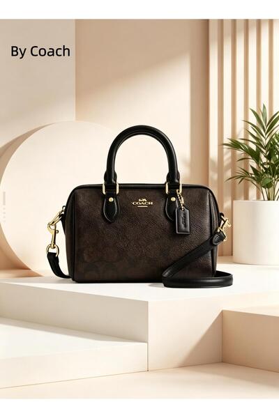 By Coach quilted leather shoulder bag Crossbody bag Handbag Messager Bag