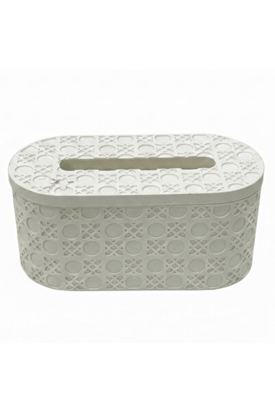 AKDC Elegant Off White Pop Tissue Holder with Modern Luxury Finish – Decorati...