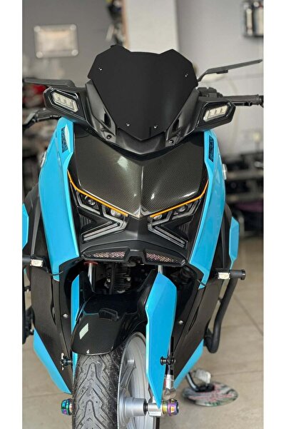 Yamaha Tech-Max Xmax 250-300 Rc Model Siyah Spor Ön Cam Siyah (2024)