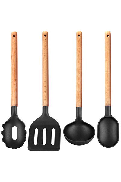 Smile Games Set 4 ustensile de bucatarie, Rezistent la temperaturi ridicate 2...