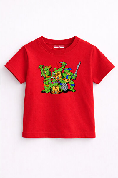 Rabona Fashion Tricou pentru copii Green Ninja Team