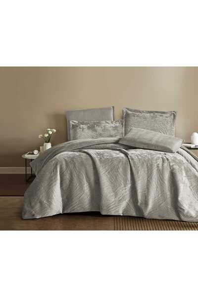 Alhabib bedding Single and Half Super Soft Mattress Topper Dark Lead Color Su...