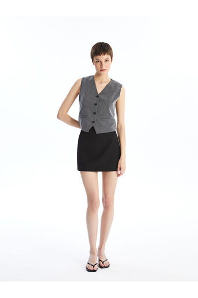LC Waikiki Women's Slim Fit Straight Skirt
