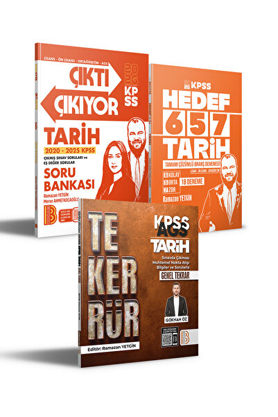 Benim Hocam Yayınları 2026 TARİH ÇIKTI ÇIKIYOR - TEKERRÜR Soru Bankası ve 657...