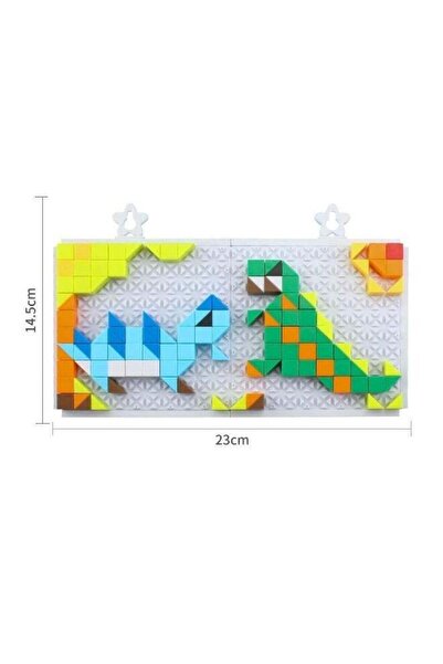 Thoth for Publishing and Distribution Dinosaur Mosaic Puzzle Blocks for Kids ...