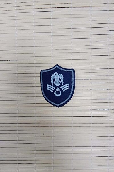 İZMİR ASKERİ MALZEME Hv. Figure. Asb. Kdcvs. Navy Blue Floor Eagle Embroidere...