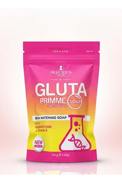 PRECIOUS SKIN Gluta Prime Brightening Bar Soap 100g Glutathione and Vitamin E...