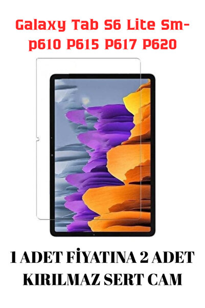 ebulduk Galaxy P610/ P615 / P617 / P620 Tab S6 Lite 10.4 Unbreakable Glass Te...
