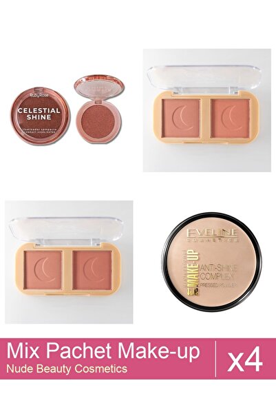 Makeup Set Mix 4 products Makeup Palettes: Ruby Rose blush palette - Cheek To...