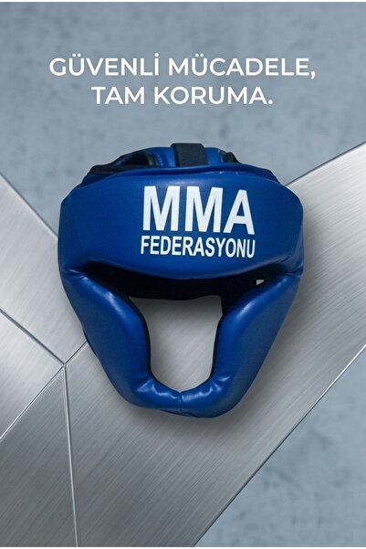 Octagon MMA Federasyon Onaylı Koruyucu Antrenman Kaskı Yüksek Koruma Destekli...