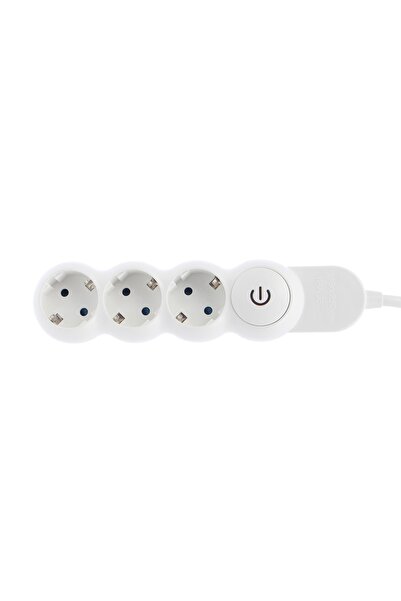 OEM Hoff Line πολύπριζο 3 θέσεων, 5 μ., 3500 W, 3 x 1.5 mm², με διακόπτη