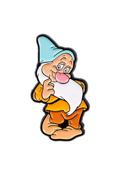 Choice10 11 Funny Witch Enamel Pin Cartoon Old Men Brooch For Coat Women's Br...