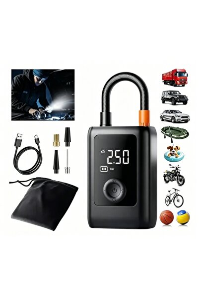 Generic Portable Cordless Car Air Compressor, 150Psi Digital Tire Inflator Ai...