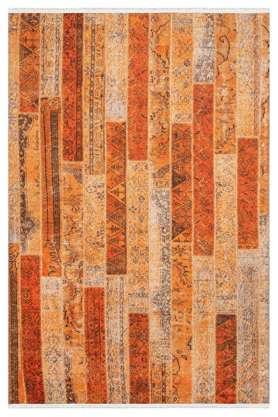 halinet Halı.Net Multi-Colored Vintage Antique Washable Living Room Carpet Pi...