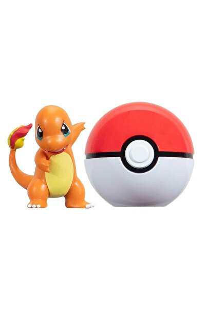 Pokemon CIip N Go Figür Charmander ve Poke Ball