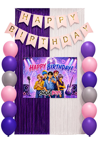 HAPPYLOOPPARTY ستارة عيد ميلاد من ساجا بويز هونتركس كي-بوب ديمون هانترز، مستل...