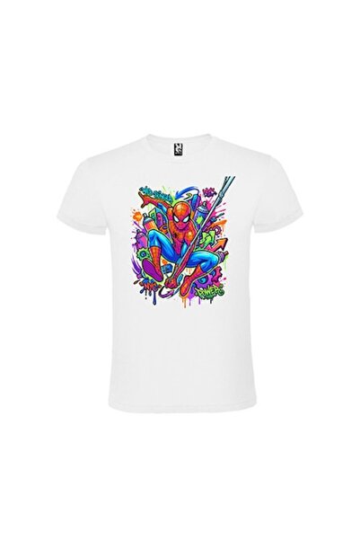 CRD PRINT Tricou personalizat unisex  "Spiderman 2026 ", Alb