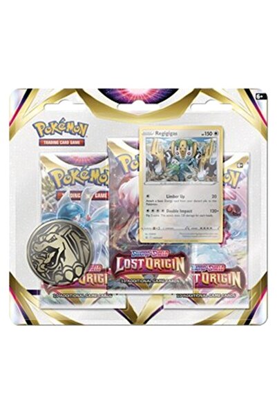 Pokemon Lost Origin: Regigigas Pachet de 3 blistere