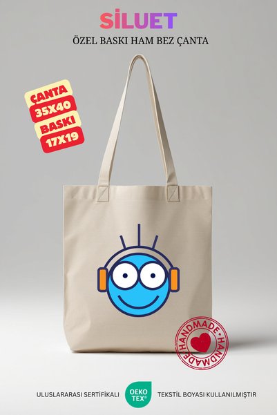SİLUET Raw Cloth Bag