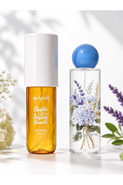 Girly Talk Fresh Meadow 100 ml & Happy Forever Kadın Parfüm Mist Seti 2’li 90 ML