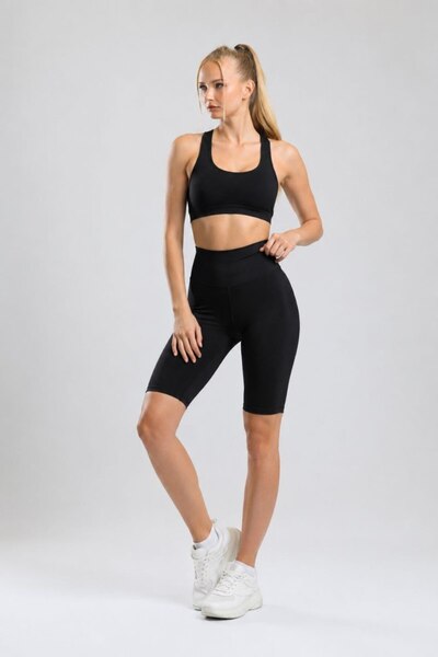 DENİZ FASHION Yüksek bel toparlayıcı şort rahatlığı tarzı ve kombinlenebilirl...