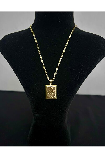 Aura Mine Jewelry 1000gr Yazılı Çelik Kolye