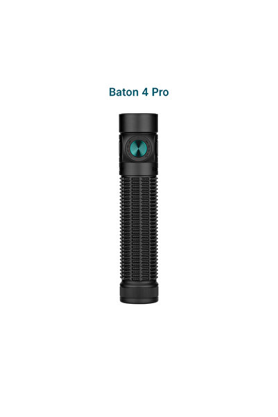 OLİGHT Baton 4 Pro (Matte Black) CW، مصباح LED 1600 لومن، شعاع 200 متر، مصباح...