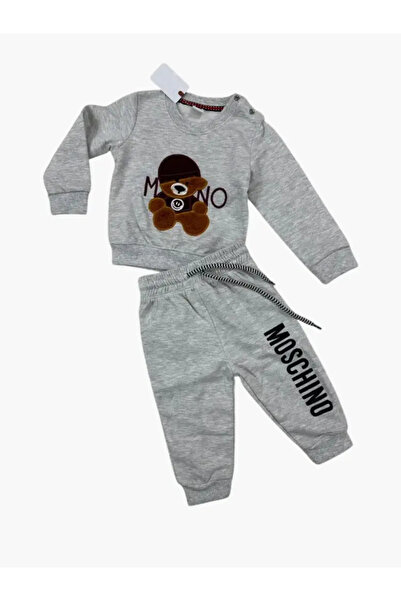 LOOFI Baby Two-Piece Set - Soft Cotton - Multicolor (6 Months - 3 Years)/Gray