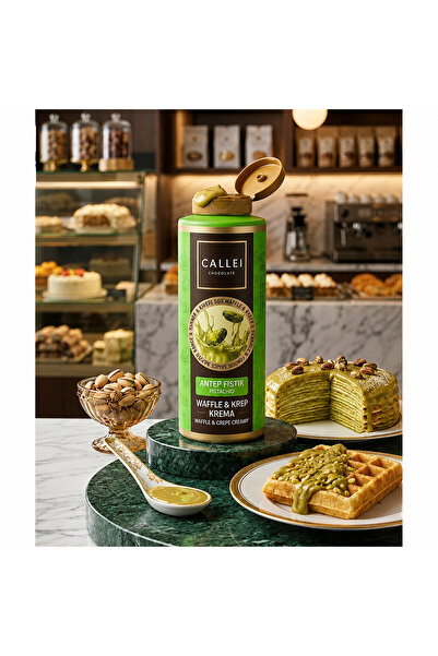Callei Chocolate ANTEP FISTIK WAFFLE & KREP 300 GR