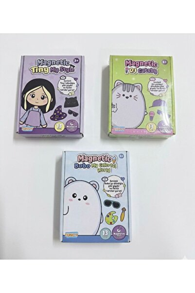 Online Magnetli Benim SİTİLİM 3 LÜ Set KUTU OYUNU