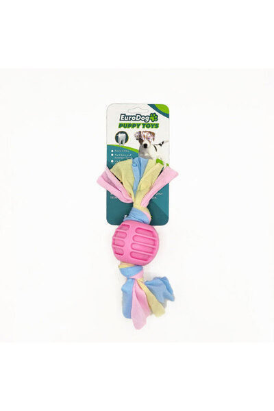 Eurodog NRZSNT Puppy T Pink Small Ball Teeth (115624) لعبة للخدش (115624)