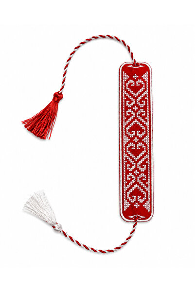 brodezcu Adjustable traditional embroidered bracelet with Romanian folk motif...