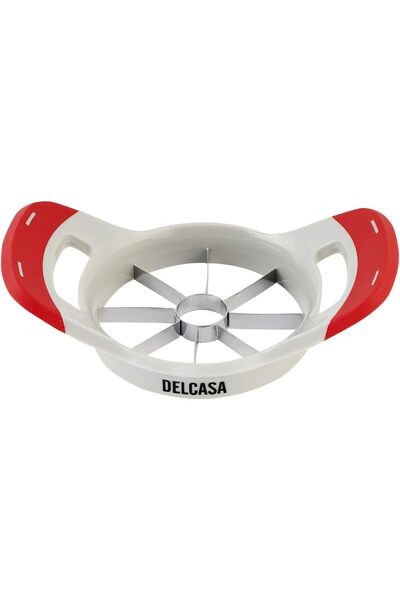 DELCASA DC1679 Easy Grip Apple Corer & Slicer Stainless Steel Apple Cutter Di...
