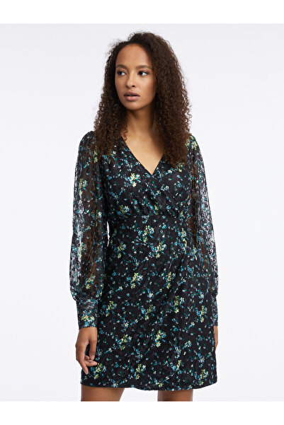 ORSAY Black women's floral dress